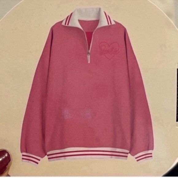 PINk BARBIE sweater white gift box Size available M/L/XL - Picture 10 of 11